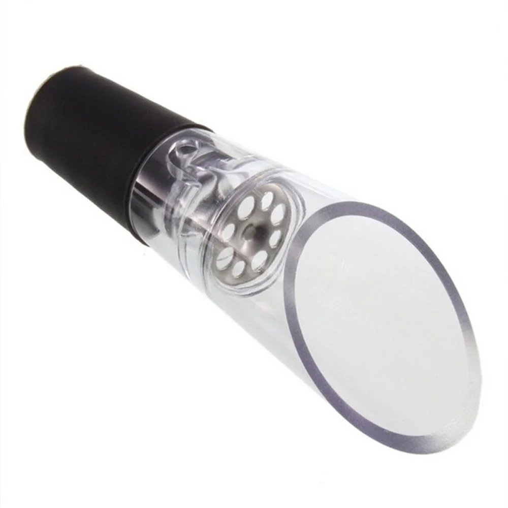 Wine Decanter Pourer Aerator Filter Bottle Stopper 2 in 1 Wine Accessories
