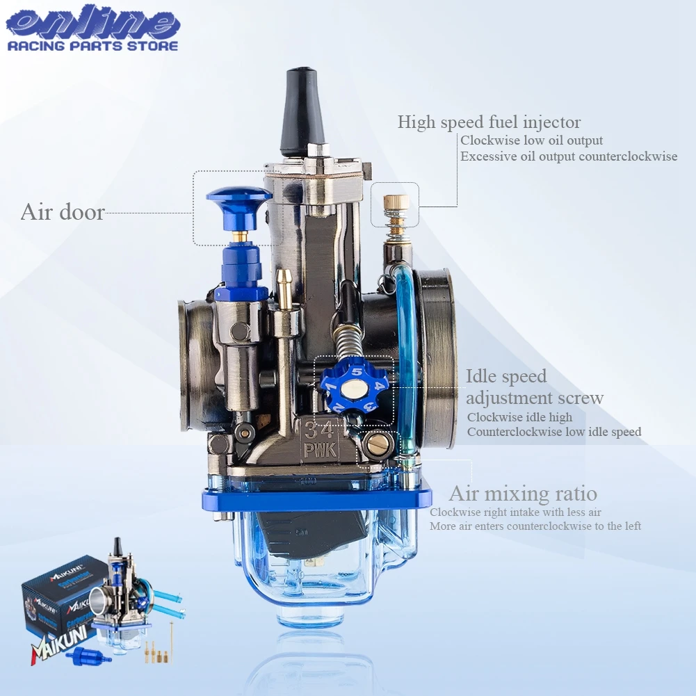 PWK 21 24 26 28 30 32 34 ミリメートルオートバイキャブレター