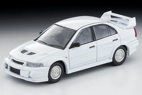 

Tomytec TOMICA TLV LV-N190e Mitsubishi Lancer RS Evolution VI White 1/64 new alloy car model