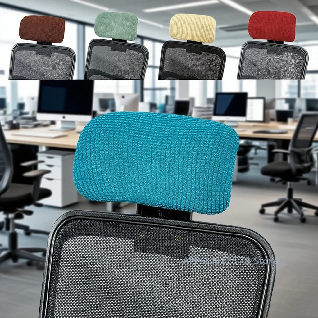 1Pcs Universal Size Jacquard Chair Cover With Headrest Protection Seat Slipcover For Living Rooms Dining Rooms