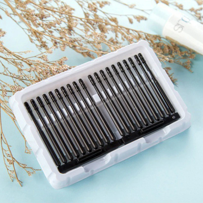 

20Pcs/Pack Child Safety Ear Stick Disposable Sticky Ear Swabs Pick Spiral Tips Portable Wax Removal Tool Kit Nasal Cleaner Stick