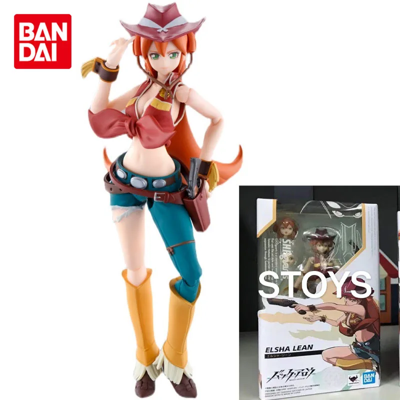 

Bandai Genuine SHF BACK ARROW Anime Figure Elsha Lean Joints Movable Action Figure Toys for Boys Girls Kids Christmas Gift