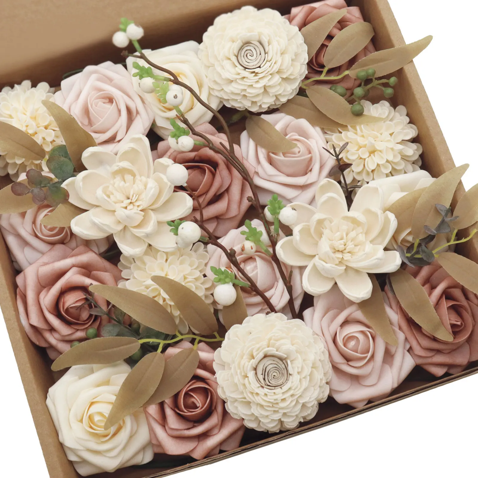 

Искусственные цветы D-Seven Combo, натуральные пыльные розы, цветы «сделай сам» для свадебных букетов, цветочный орнамент для детского праздника