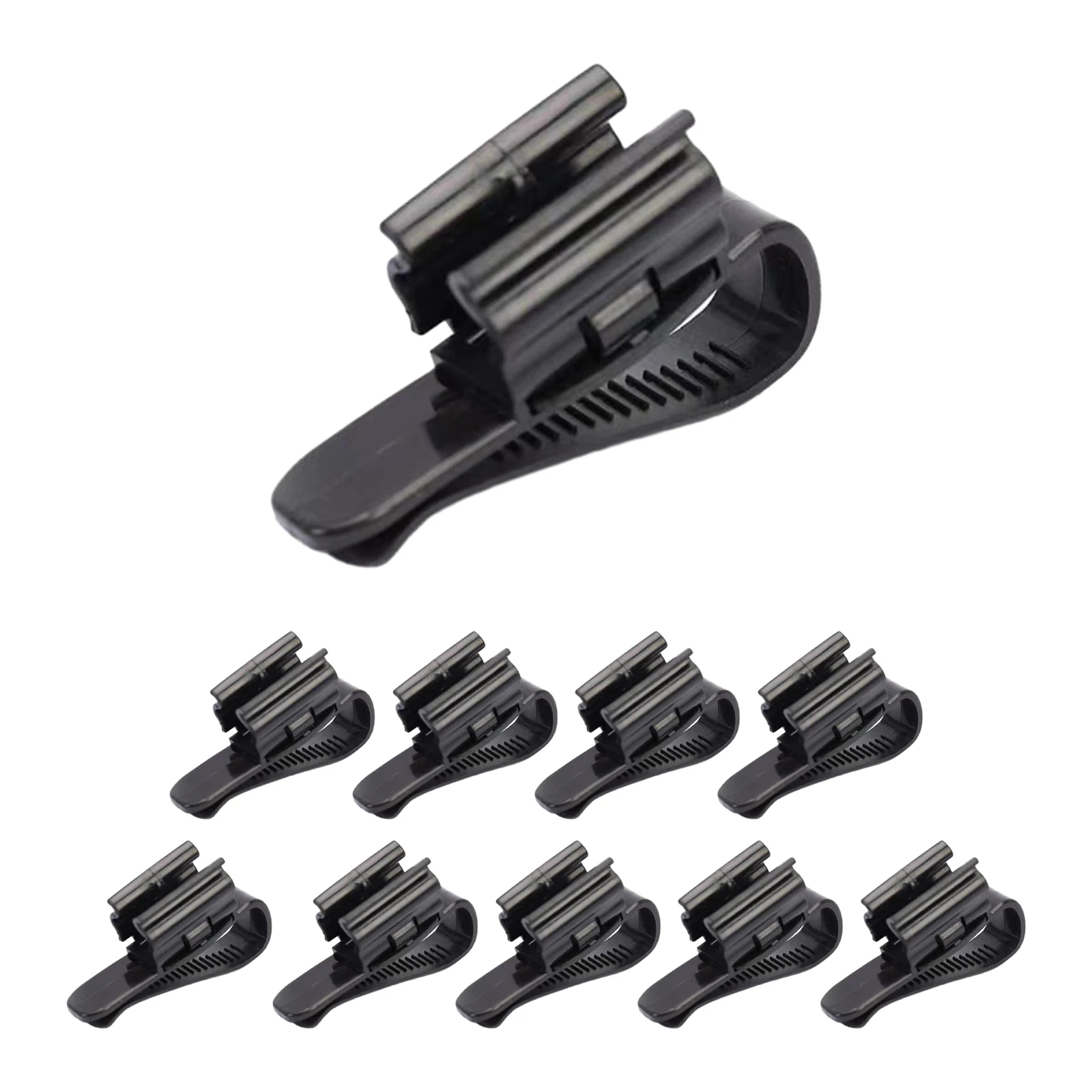 10Pcs Aquarium Water Hose Holder for Water Pipe Diameter 8-16mm/0.3-0.6in Multifunction Clip Fish Tank Change Fixing Rack