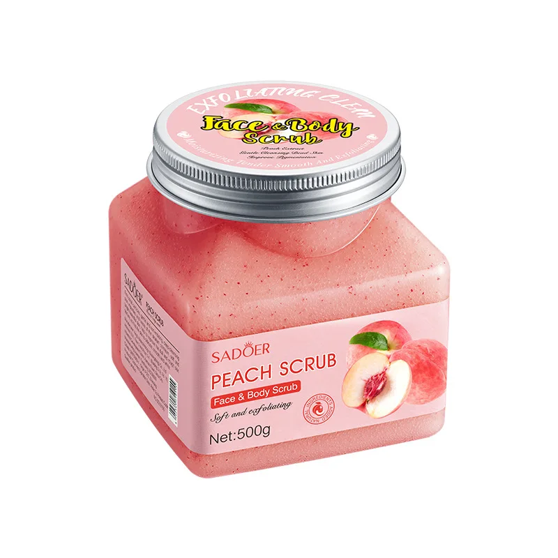 Strawberry Exfoliating Skin Scrub - Gentle, Moisturizing & Hypoallergenic 500g