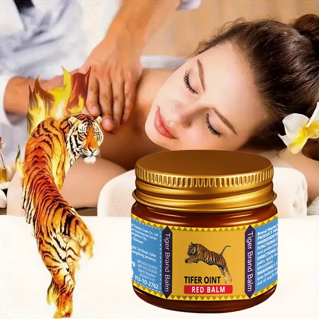 La crème de massage Tiger hydrate la peau ; Ensorbé facilement. Apaisant persistant ; Nourrir en profondeur 1