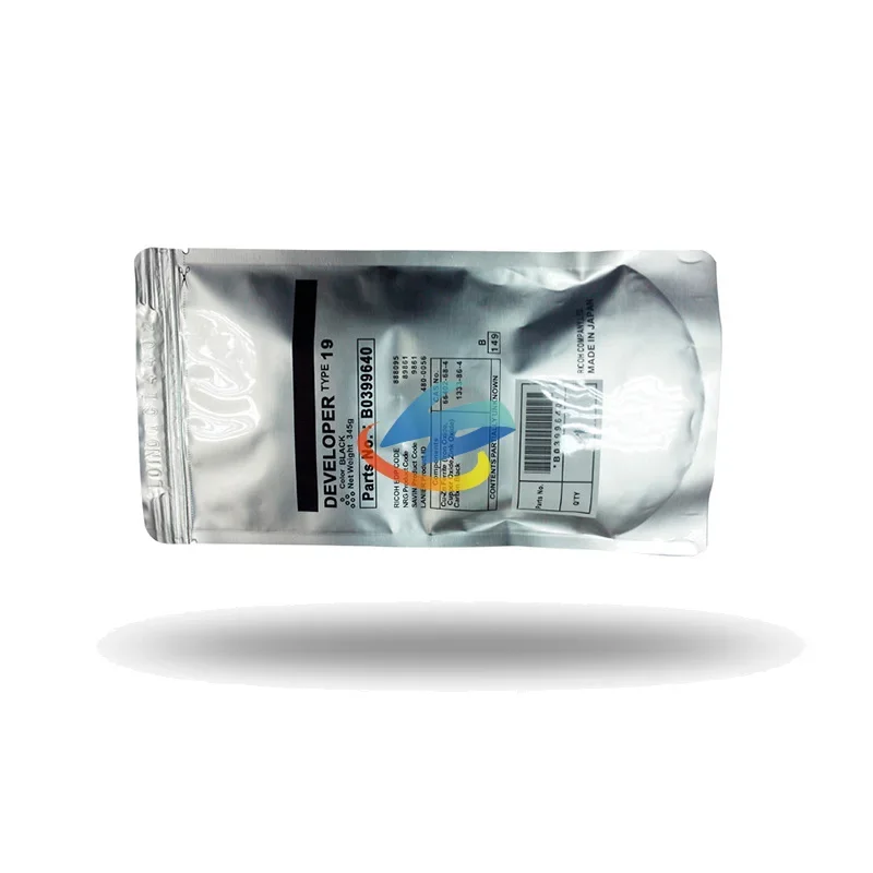 1PCS Type 19 Developer Powder for Ricoh Aficio AF 1015 1018 1018D 220 270 Compatible AF1015 AF1018 AF1018D AF220 AF270 BK/345g