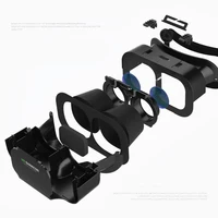 Shinecon Viar Virtual Reality VR Glasses Headset 3D Device Helmet Goggles Lenses For Smartphone Smart Phone Game Cell Mobile Set - Image 6