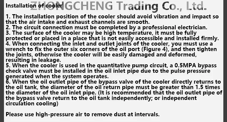 AH0608TL-CA Hydraulic Air Cooler Air Cooled Oil Radiator AF Series Plate-Fin Hyd
