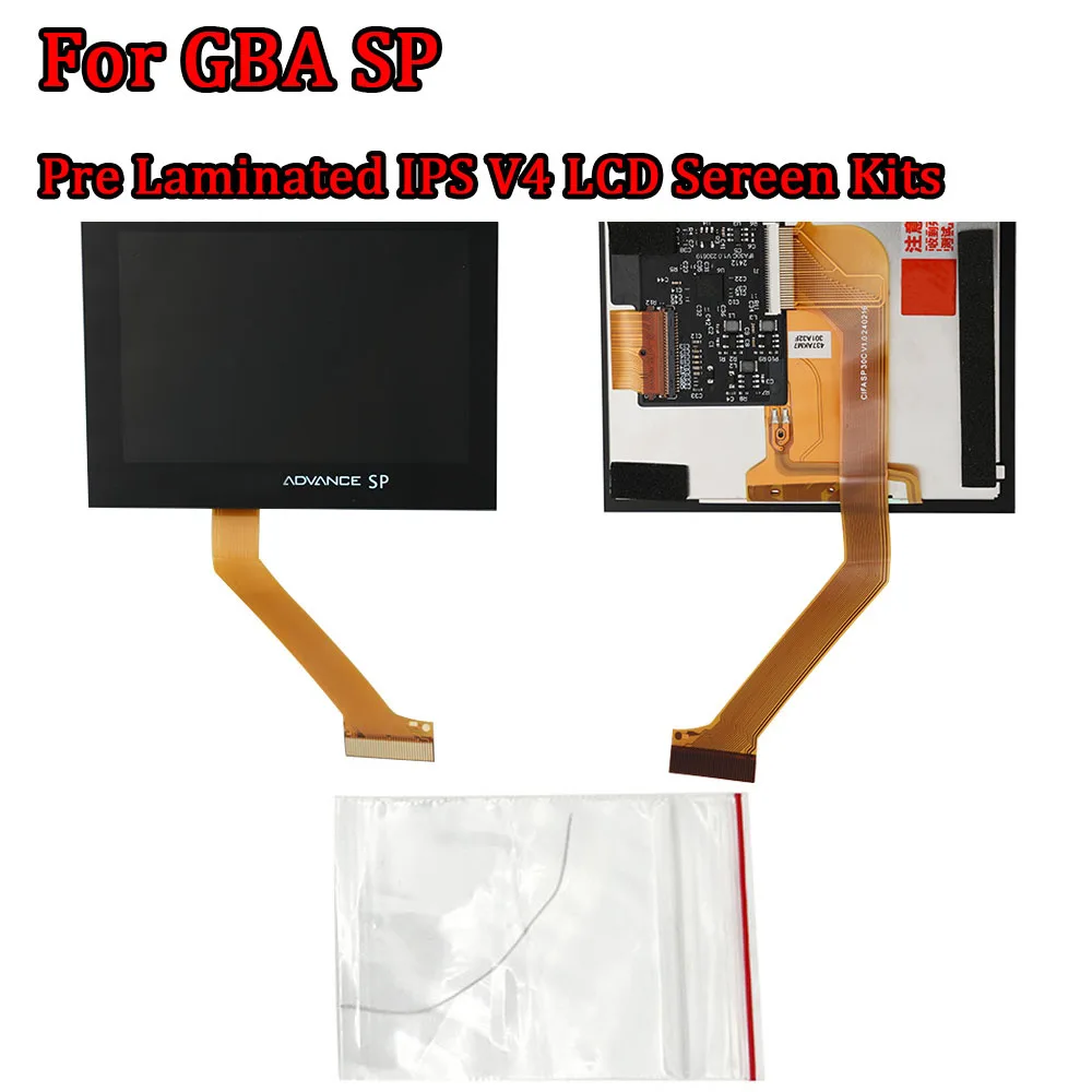 【GBA用】IPS液晶 本体 V4.0（OSD搭載）No.0035 高輝度プレラミネート IPS V4.0 LCD スクリーンキット GameBoy