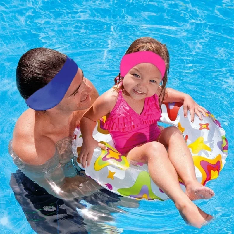 51/59cm Swimming Ear Hair Band For Women Men Adult Children Neoprene Ear Band Swimming Headband Water Protector Gear Head Band 3