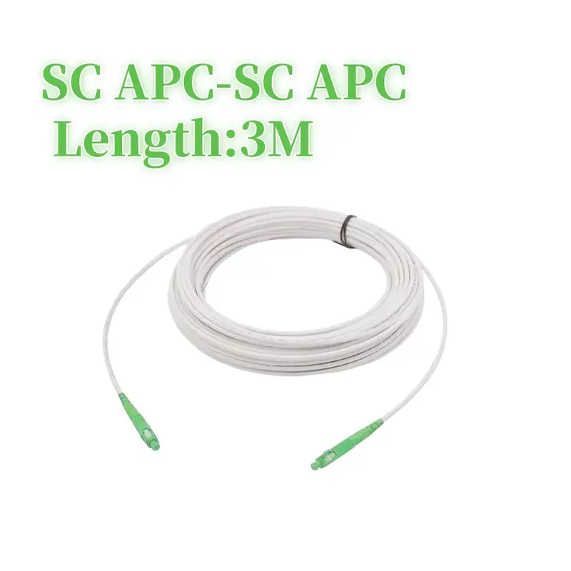 Fiber Optic Wire APC SC to SC APC Optical Single-mode 1-core G657A1 Indoor Extension Cable 3M/5M/10M/15M/20M Fiber Optic cable - Image 12