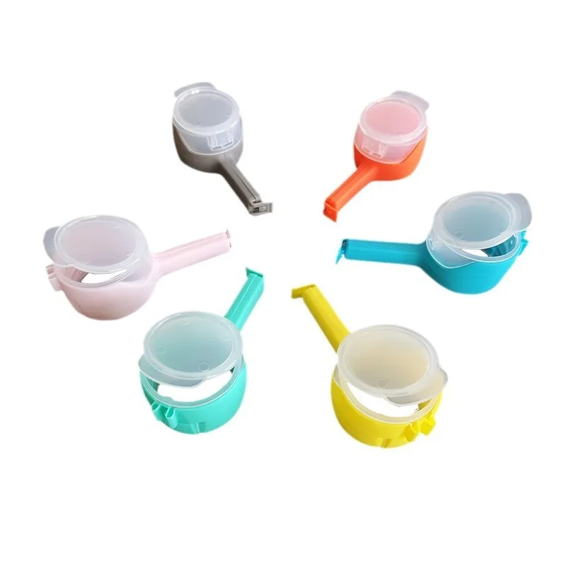 Snack Sealing Clip Preservation Sealing Clip Plastic Food Saver Travel Kitchen Gadget Sealed Pour Food Storage Bag Lid Clip 6