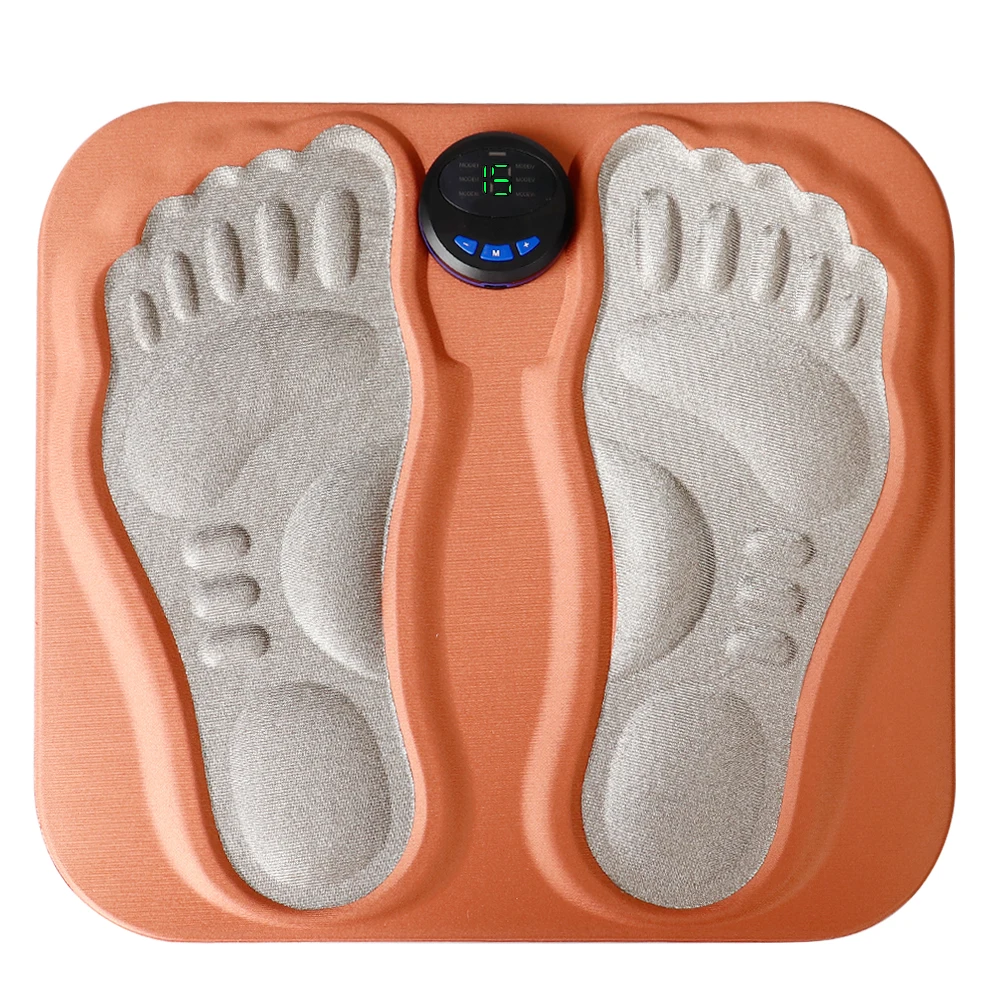 3D Tens Foot Massager Pad Elettrostimolatore Pulse Calf Massager Automatic Accupressure Mat Circolazione Sanguigna Alleviare La Fatica