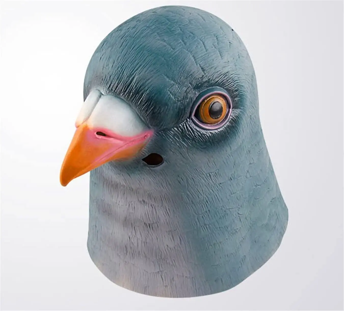 Pigeon Costume Bird Animal Mask Pigeon  Head Halloween Mask Party Costume Adult