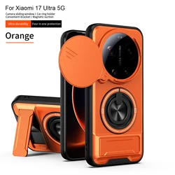 Funda de teléfono ultraprotectora con imán, soporte plegable y protección para la cámara