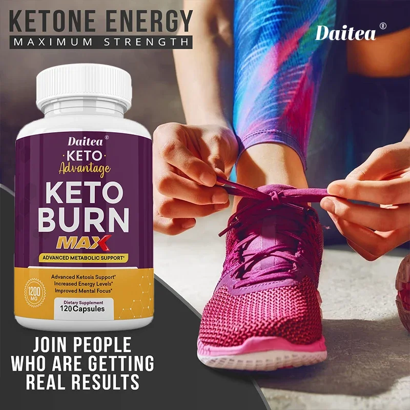 Fat Burning Weight Loss Keto Capsules-Metabolism, Healthy Weight Management, Appetite Suppression, Energy, Muscle Mass
