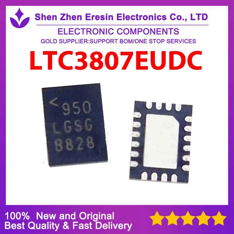 

Free shipping 5PCS/LOT LTC3807EUDC QFN20 New and original