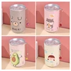 Canned Wet Wipes Portable Children Barreled Cans 30 Sheets Cleaning Cloths Creative Cartoon Chain Cute Small Bell 2