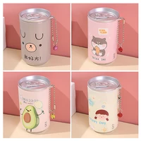 Canned Wet Wipes Portable Children Barreled Cans 30 Sheets Cleaning Cloths Creative Cartoon Chain Cute Small Bell 2