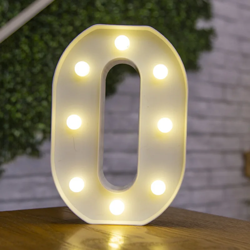 Illuminating LED Letter & Number Lights