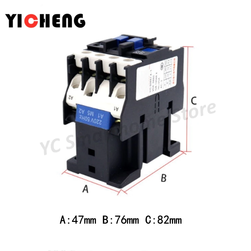 ac contator 12a 3p 1no 1nc 01
