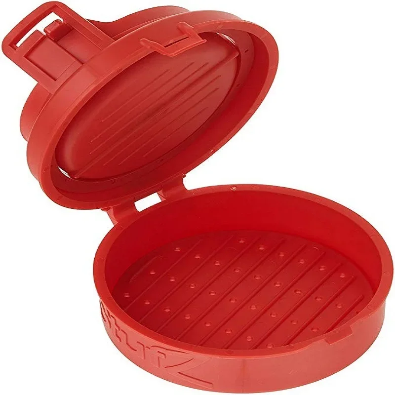 Hamburger Meat Presser with Filling Maker Manual Meat Press Hamburger Maker Burger Making Plastic Version