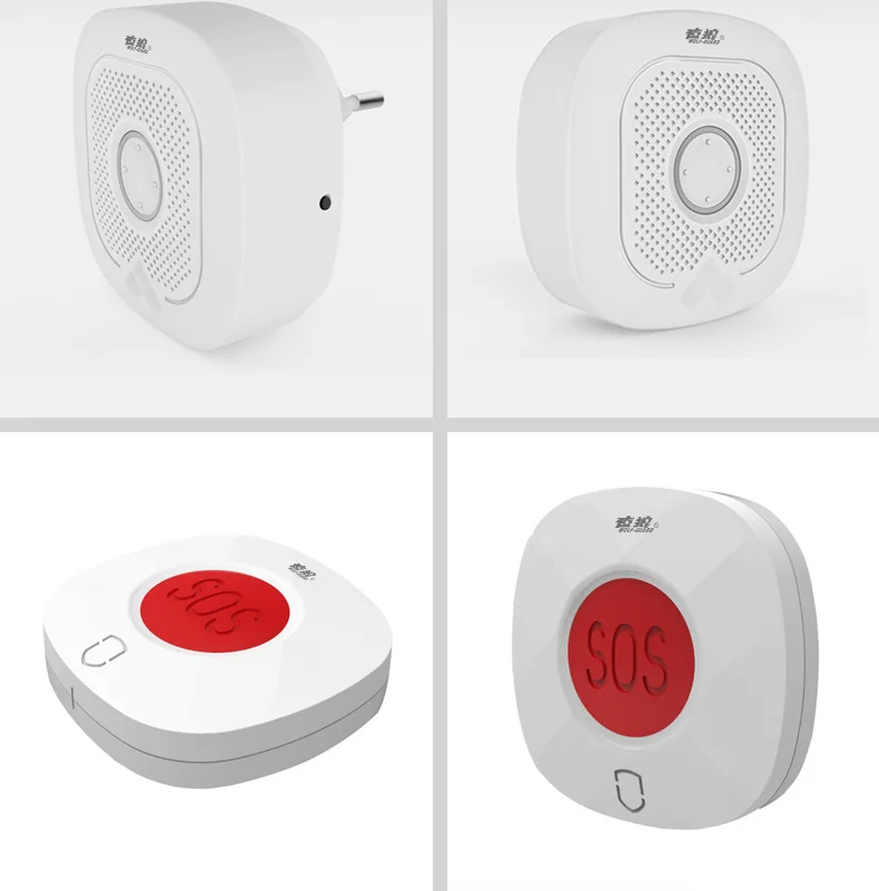 Tuya APP SOS Emergency Button elder Fall Down Detector For Home Security Alarm System