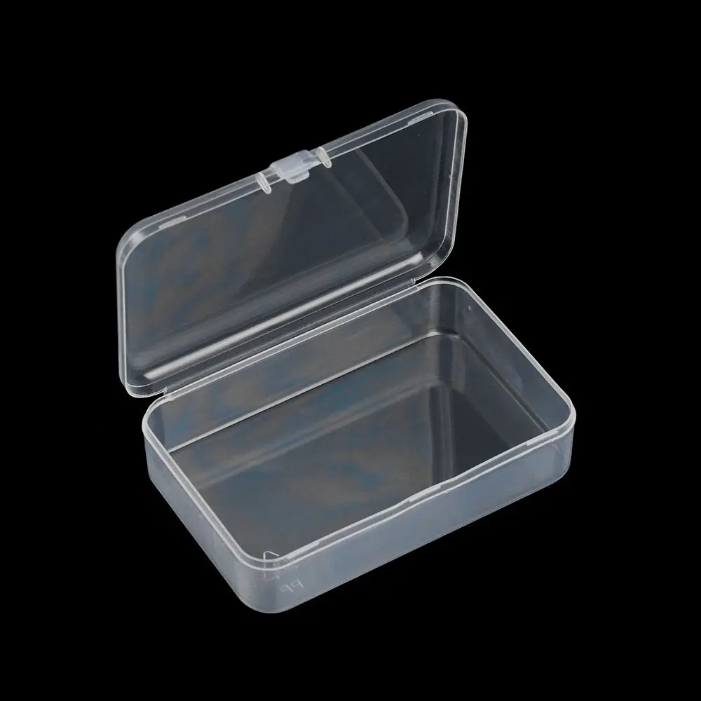 Plastic Transparent Storage Box for Jewelry and Crafts