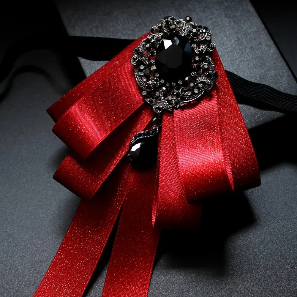 Мужской галстук-бабочка в британском стиле, черный галстук-бабочка в стиле ретро для свадьбы, банкета, костюма, рубашки, женский воротник с цветком