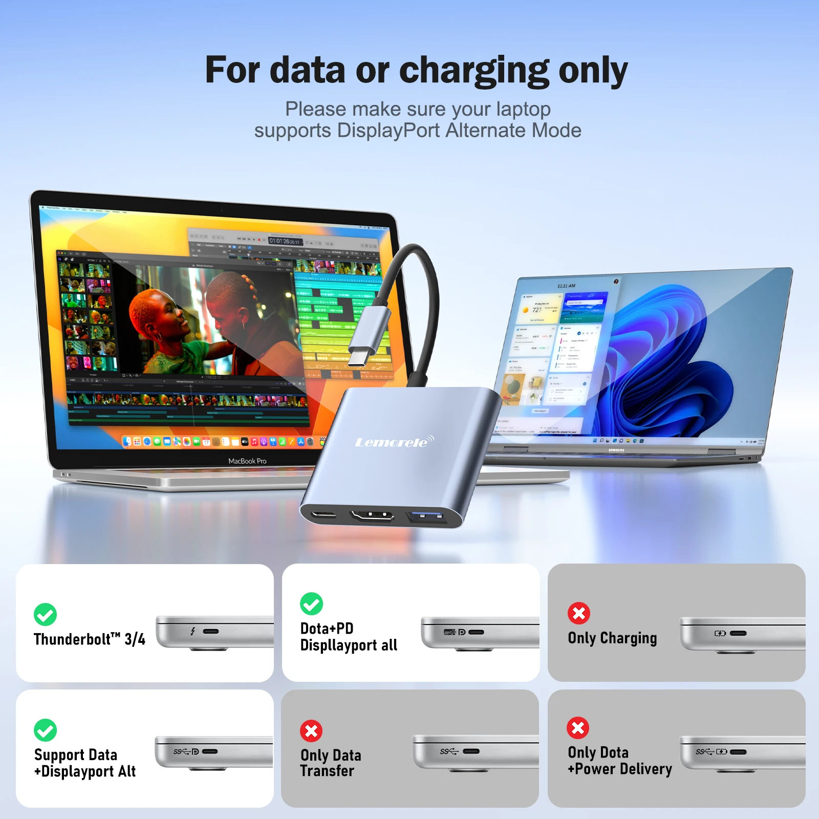 TC33 4K 3 in 1 USB C  100W ŷ ̼ Ÿ C - HDMI   ƼƮ  (ƺ /, )