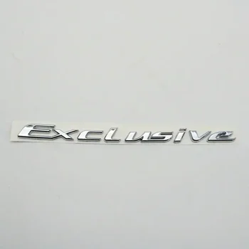 For Exclusive Emblem Car Rear Trunk Tailgate Logo Letters Sticker Badge Nameplate Symbol Decal 1
