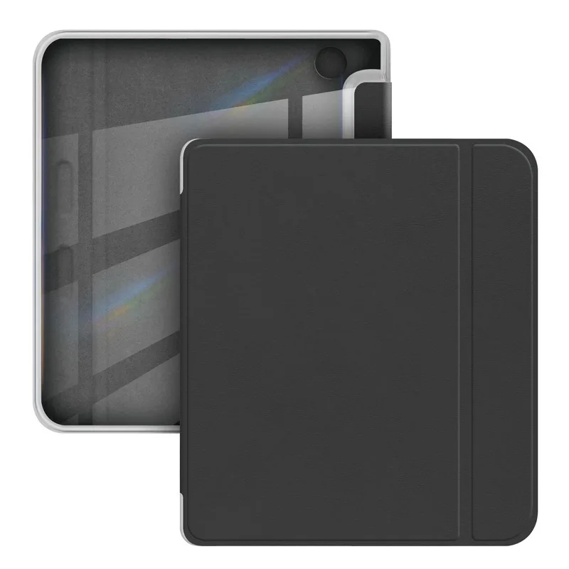 Acrylic Magnetic Smart Cover with Soft TPU Back