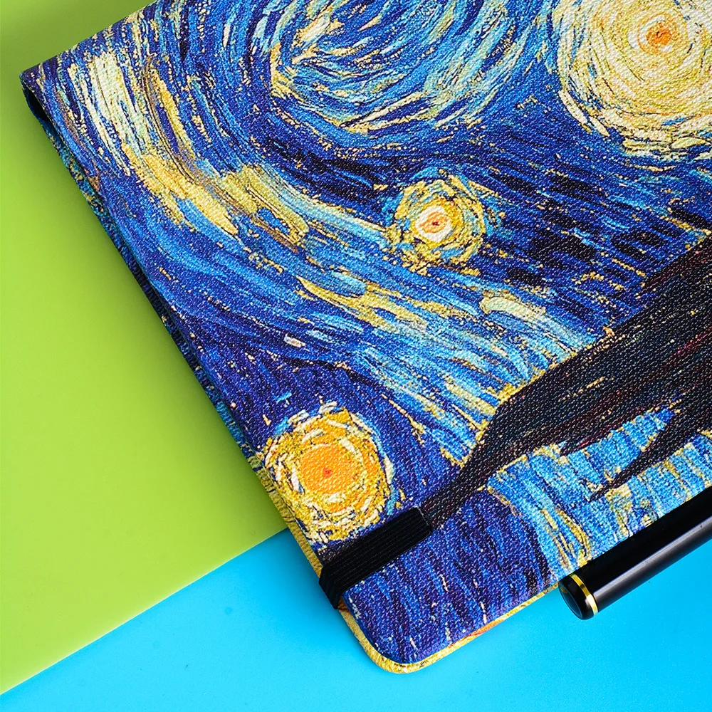 Van Gogh Dotted Bullet Travel Journal A5 Starry Night Diary Planner Dot Grid Hardcover Notebook 3
