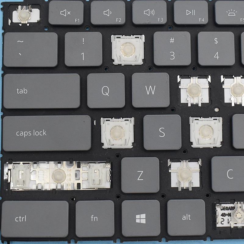 Enhanced Laptop Keyboard Keycap and Hinge Replacement Kit