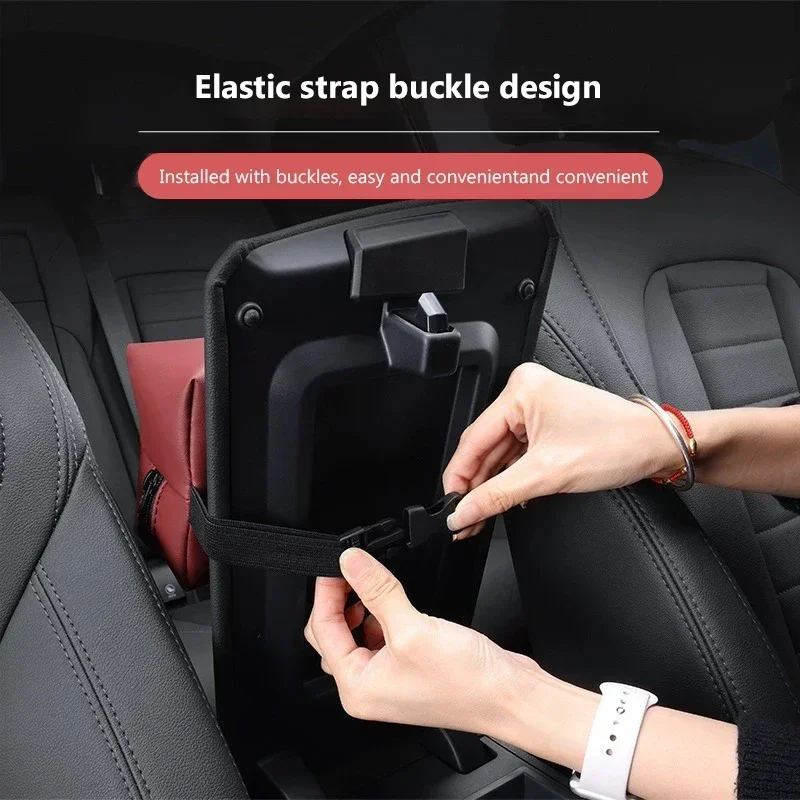 Car tissue box sun visor seat back paper towel storage bag for Mercedes Benz AMG GLE GLS GLC CLA GLA GLK GLB C197 W204 W205 W169
