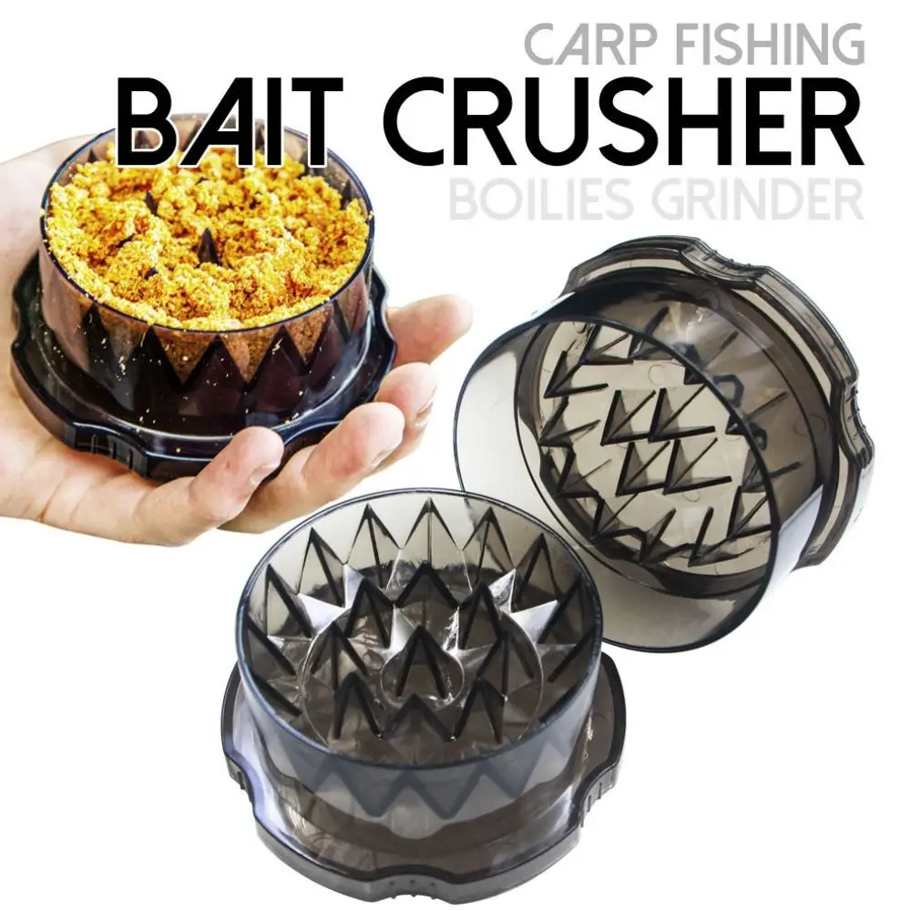 

Sharp Lure Grinder Crush Bait Easy To Operate Bait Crusher Lightweight Portable Bait Boilie Grinder for Boilies Pellets