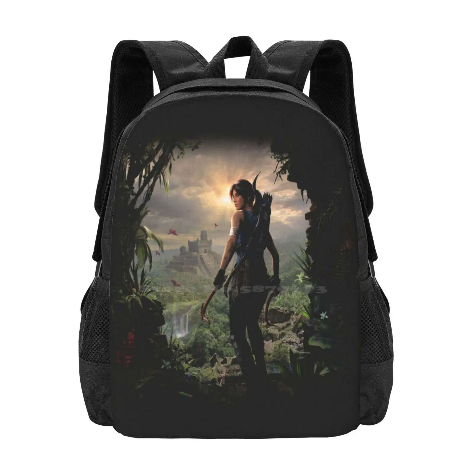 Shadow Of The Tomb Raider School Bags Zaino Per Laptop Da Viaggio 480Ft Shadow Of The Tomb Raider Gaming