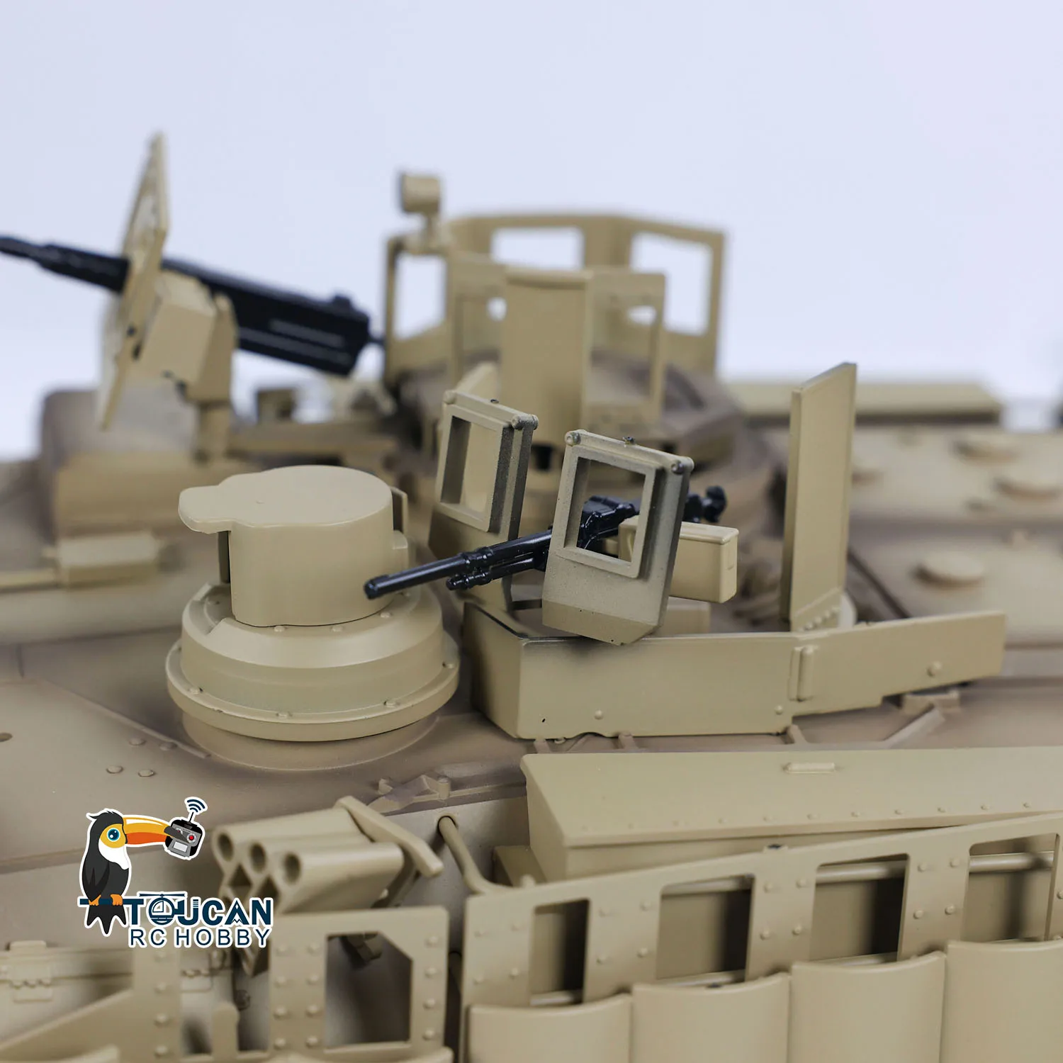 Gift Tongde Panzer 1/16 Abrams M1A2 RC Infrared Battle BB Tank SEP TUSK II Electric Tanks Ready to Run Vehicle Car Model TH23305 6