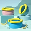 Children's Foldable Potty Training Seat Easy To Clean Toilet Seat Boys and Girls Birthday Gift Portable Travel Baby Potty 6