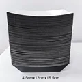 Black Food Trays