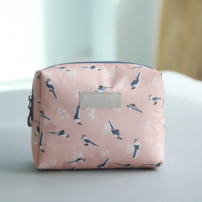 Women Travel Cosmetic Bag Multifunction Geometric Makeup Bags PU Leather Waterproof Portable Toiletries Organizer Make up Cases 4