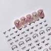 1pcs Cute Otter Expression Transparent Jelly Nail Art Stickers Lovely Kawaii Otter Nail Design Decorative Decal DIY Accessories 1