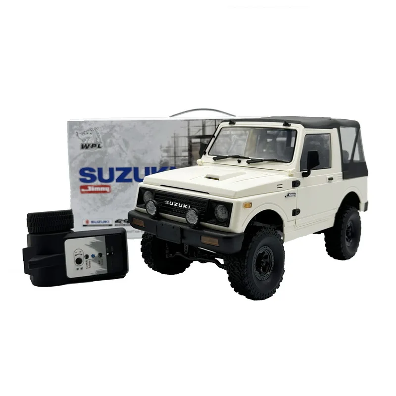 2024 New Wpl C74-1 Open-Top Version  Jimny 2.4g Remote Control Off-Road Car Full-Scale 4-Wheel Drive Climbing Vehicle Car Toy 5
