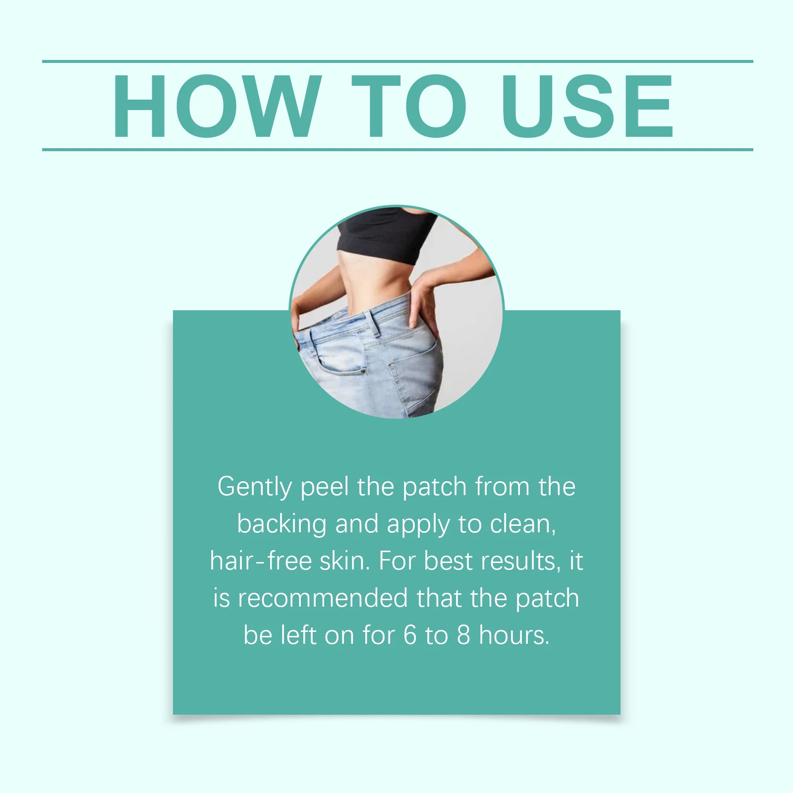 Body Shaping Care Patch - Lightweight, Skin-Fitting, for Body Contour, Comfortable for External Use, Lazy-Friendly & Convenient