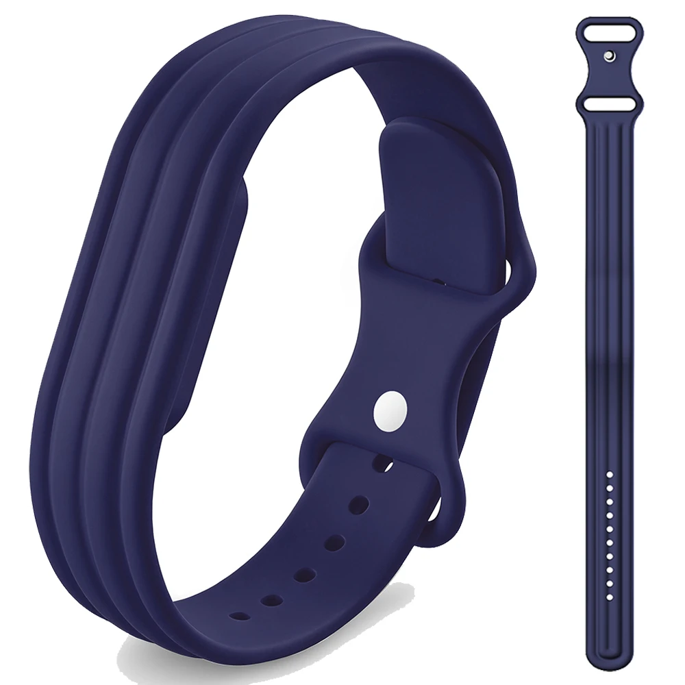 Silicone Loop Fitness Tracker Sports Wristband Replacement Bracelet Accessories