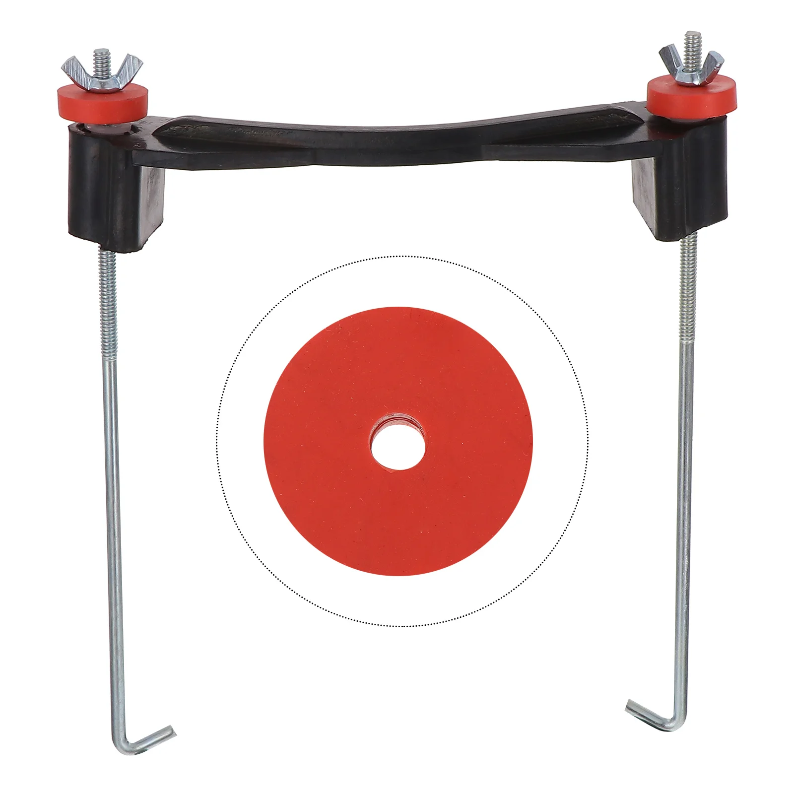 

Fixing Bracket Holder with Bolts Car Down Universal Retaining Tool Part Rubber Clamp