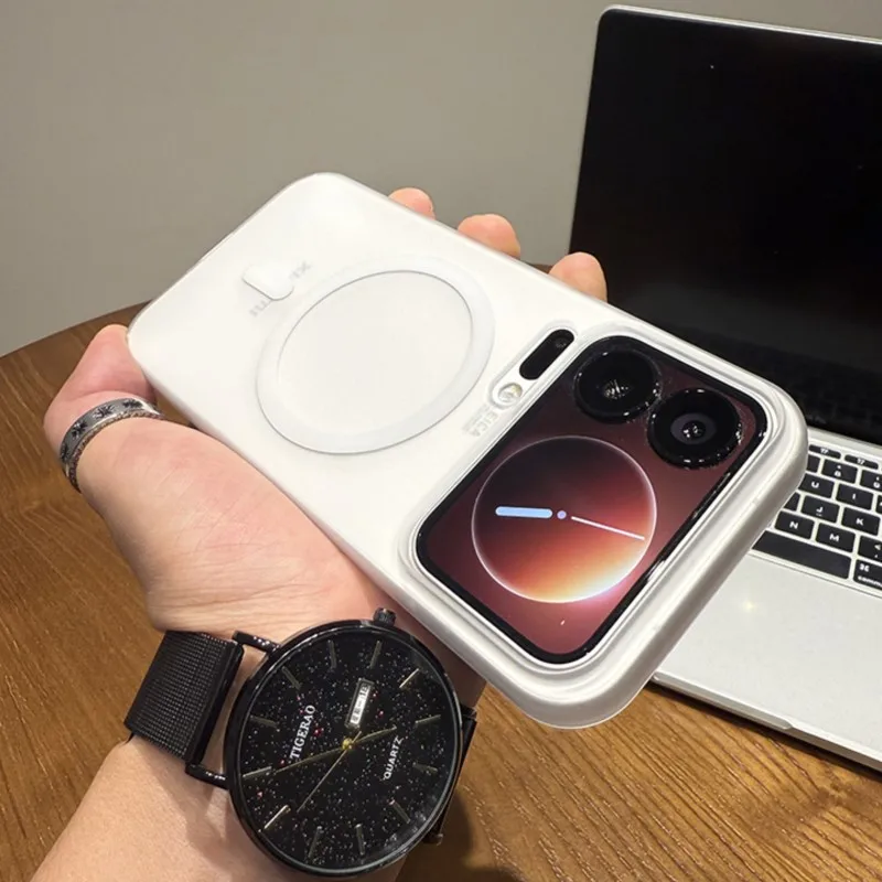 Translucent Matte Ultra Thin Magnetic Wireless Charging Case