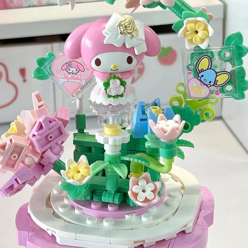 子供のためのサンリオのおもちゃのビルディングブロック
