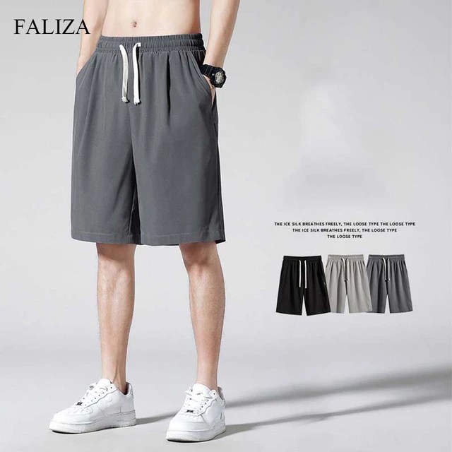 Men's Sports Shorts, Icy, Quick-dry, Wide Leg, Fitness, Casual, Basketball,  Football, Running, Summer, Thin, Training